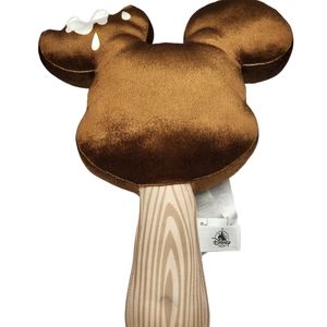 Disney Parks Mickey Chocolate Bar Plush Chocolate Scented 20"